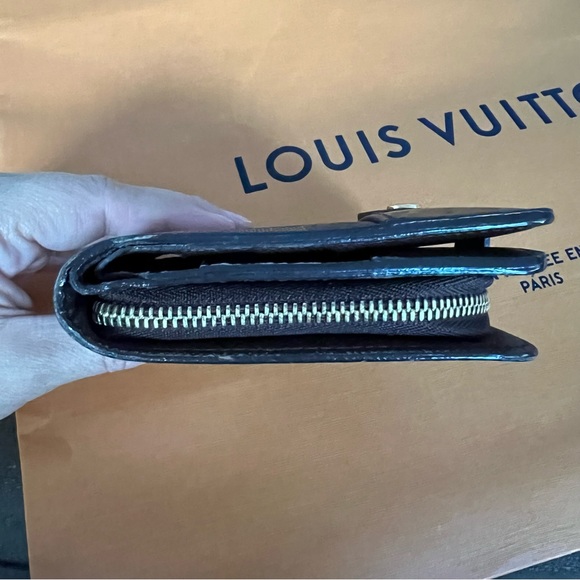 Louis Vuitton Square Compact Zippy Wallet   in Brown Damier Ebene - Picture 3 of 13
